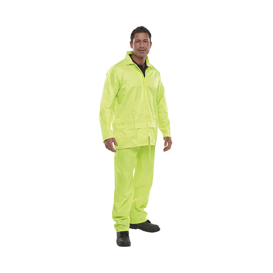 Beeswift Nylon B-Dri Weatherproof Suit Jacket and Trouser Pack