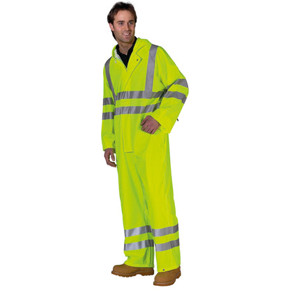 Beeswift Super B-Dri PU Breathable Coverall Saturn Yellow S