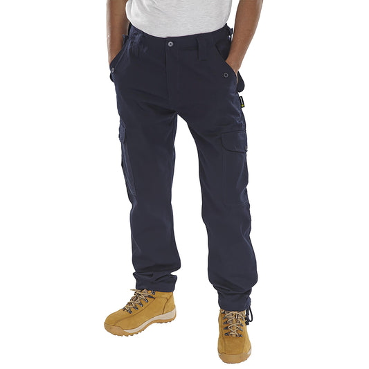 Beeswift Combat Trousers Navy Blue 30