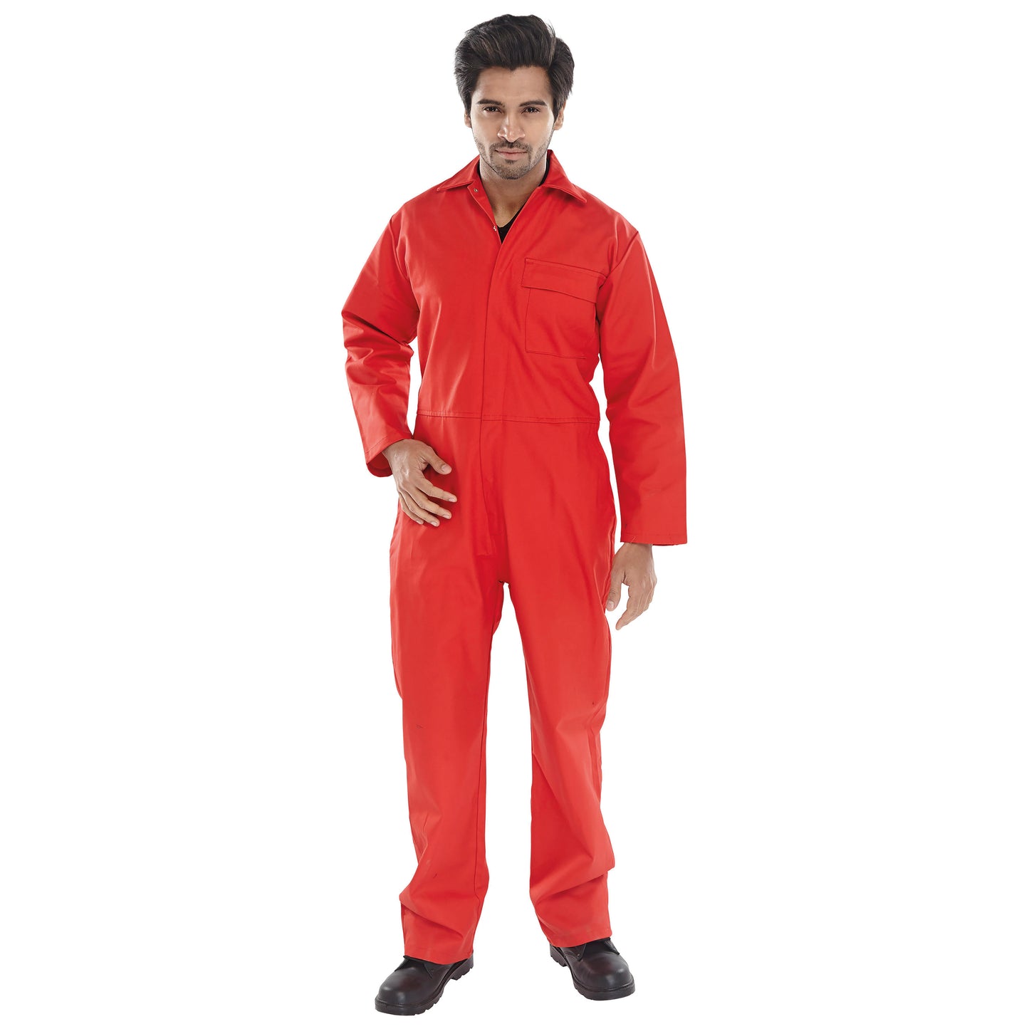 Beeswift Fire Retardant Boilersuit Red 52