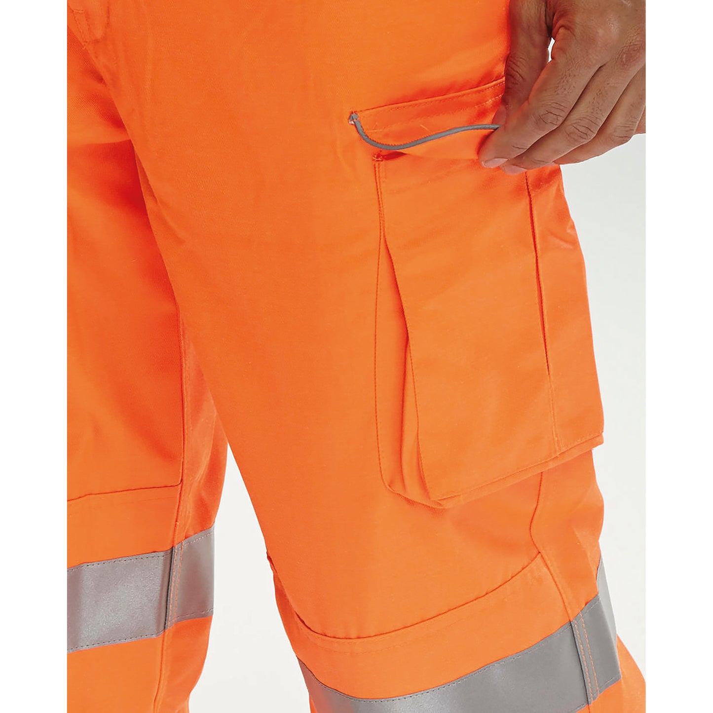 Beeswift Rail Spec High Visibility Trousers Orange 40
