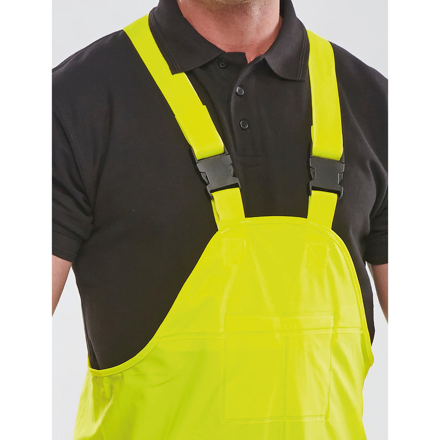 Beeswift Super B-Dri PU Bib Brace Saturn Yellow S