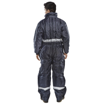 Beeswift Coldstar Freezer Coverall Navy Blue L