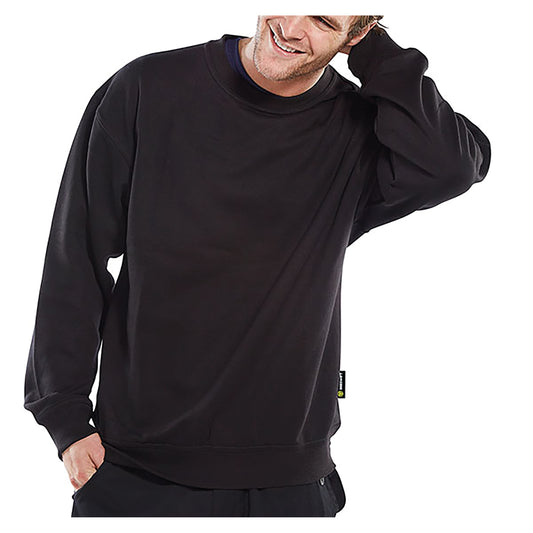 Beeswift Click Premium Sweatshirt Black XL
