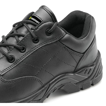 Beeswift Composite S1 Lace up Leather Upper Shoe 1 Pair Black 13