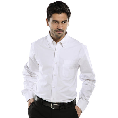Beeswift Oxford Long Sleeve Shirt White 14.5
