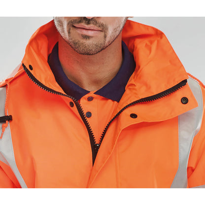 Beeswift Jubilee High Visibility Jacket Orange 2XL