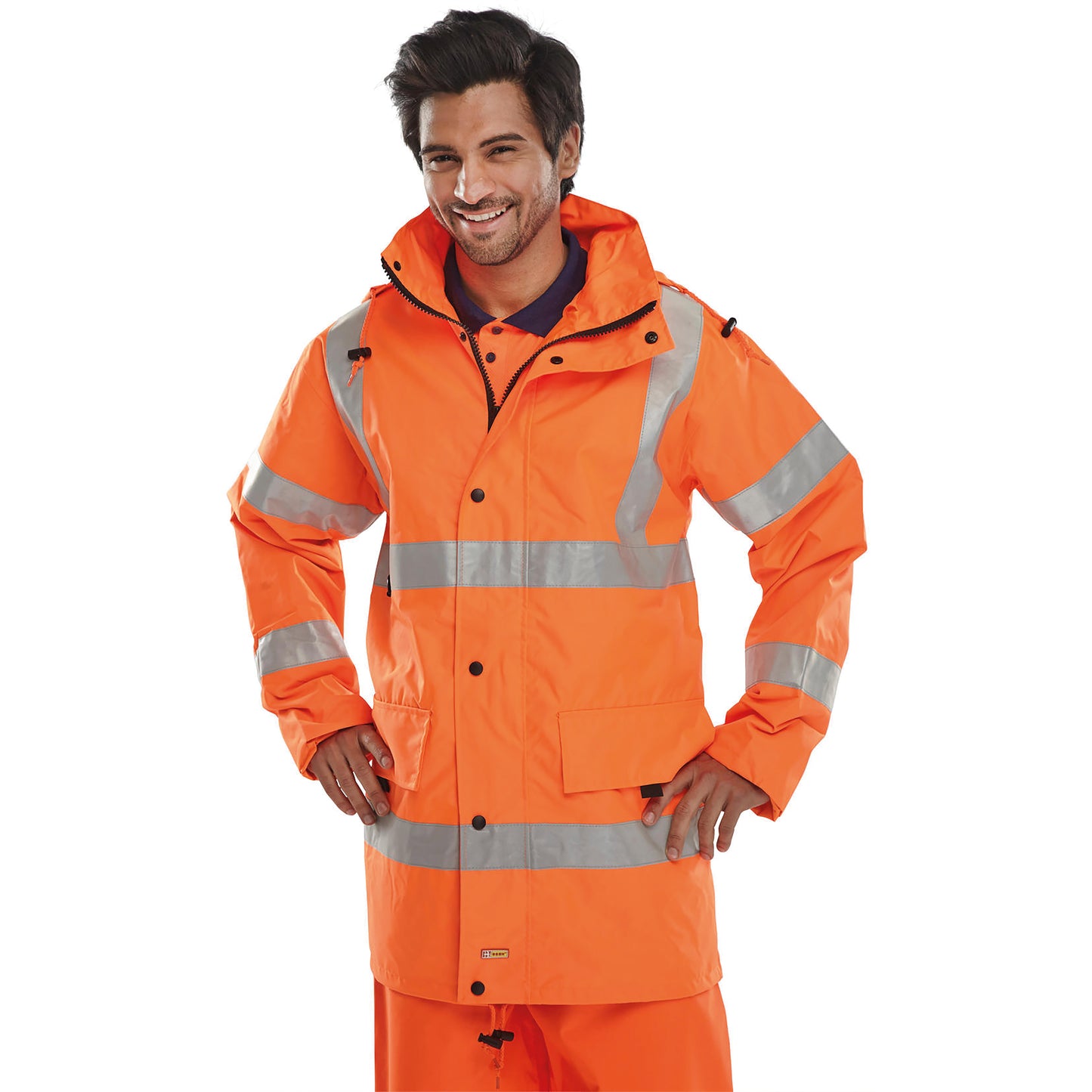 Beeswift Jubilee High Visibility Jacket Orange 3XL