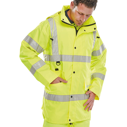 Beeswift Jubilee High Visibility Jacket Saturn Yellow M