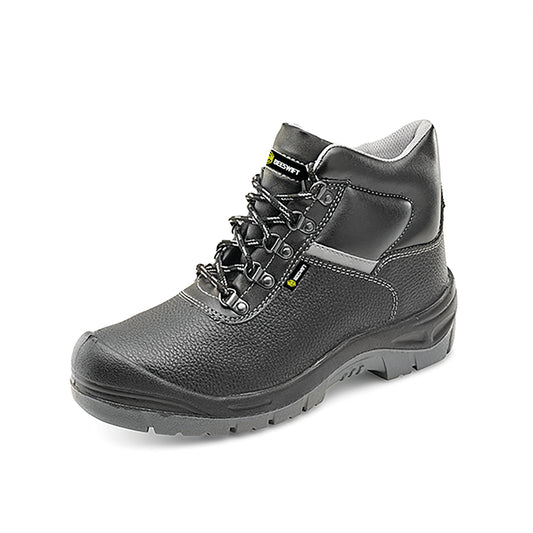 Beeswift Click Dual Density PU 4 D-Ring Steel Toe Capped Site S3 Boots 1 Pair Black 11