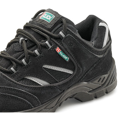 Beeswift Click Lace Up S1 Safety Trainer Boots 1 Pair Black 04