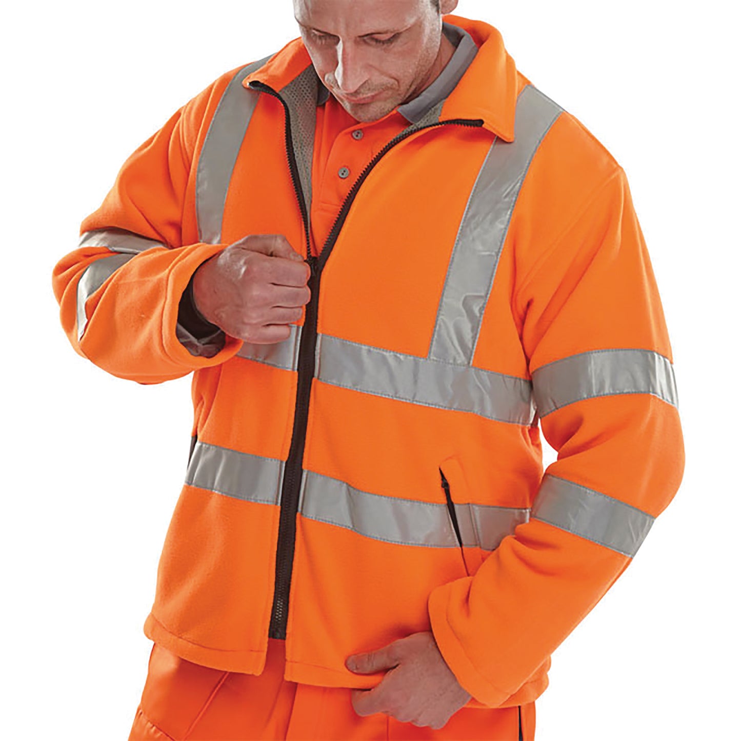 Beeswift Carnoustie High Visibility Fleece Jacket