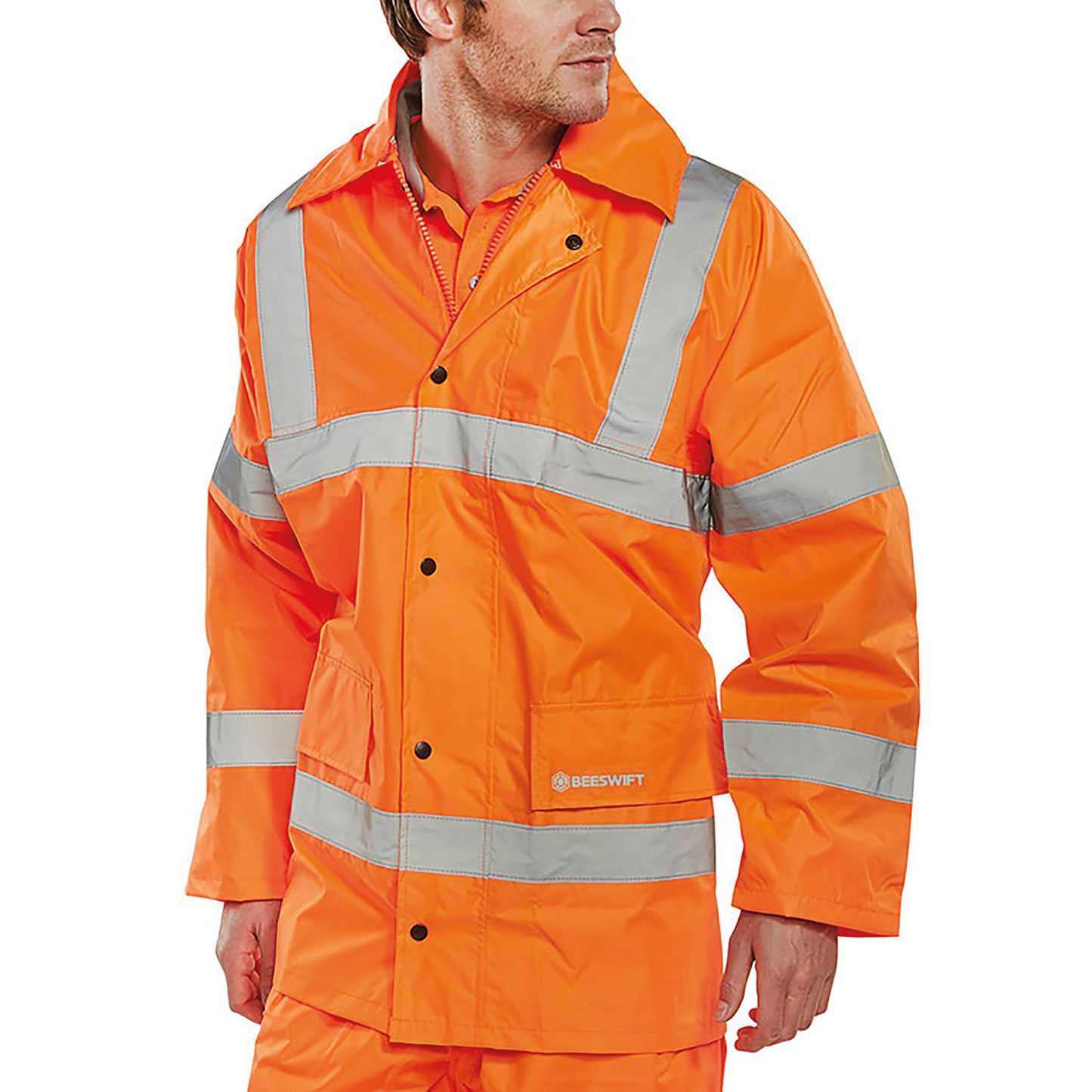 Beeswift High Visibility EN471 Lightweight Jacket Orange L