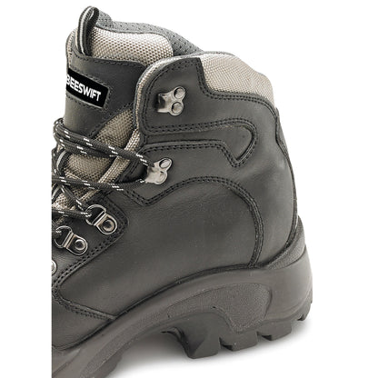 Beeswift PU Rubber D-Ring S3 Steel Toe Cap Safety Boots 1 Pair Black 04