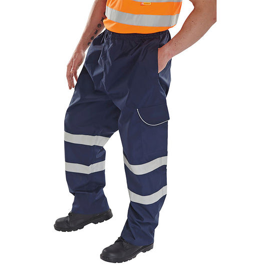 Beeswift Over Trousers Navy Blue 5XL
