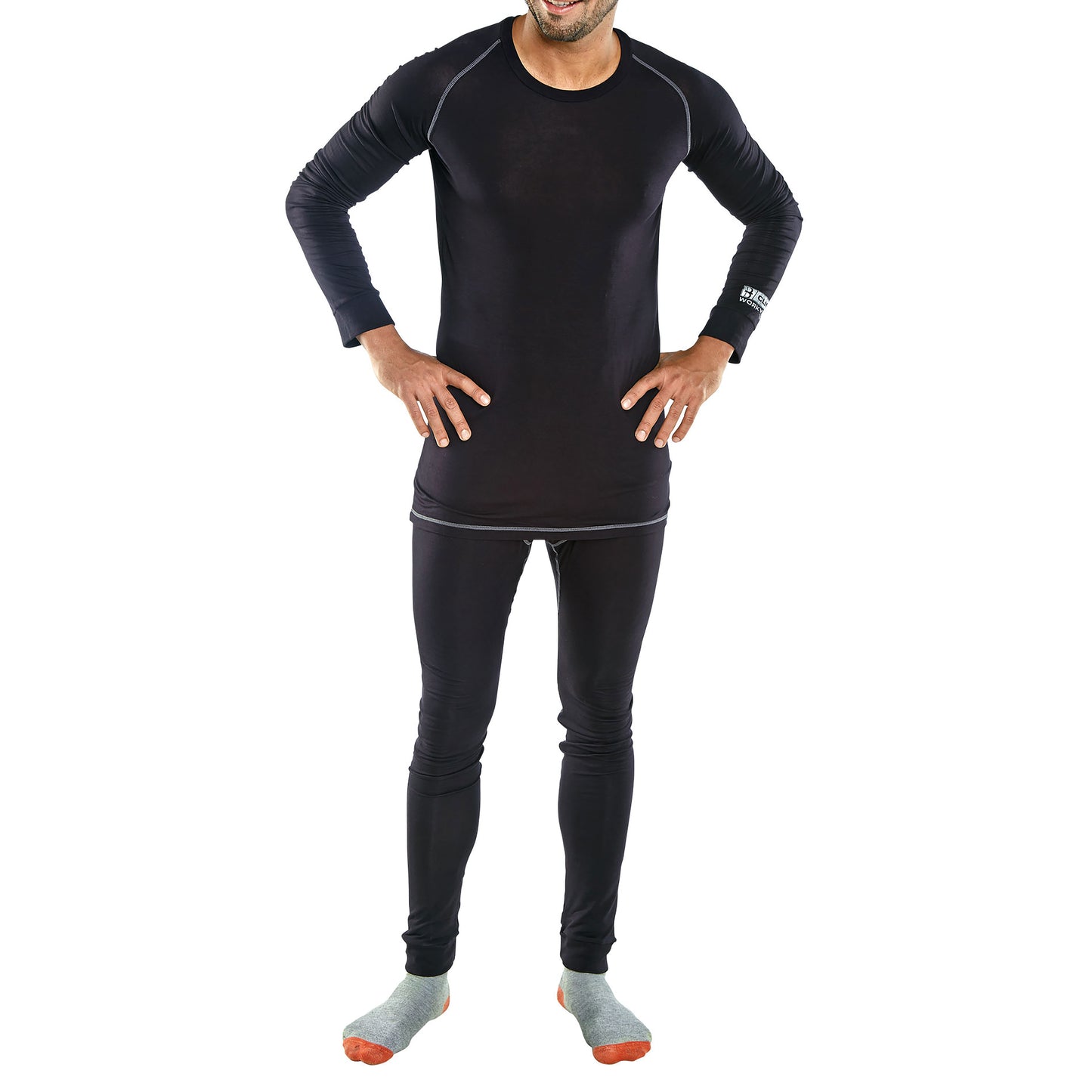 Beeswift Base Layer Long Sleeve Vest Black 2XL