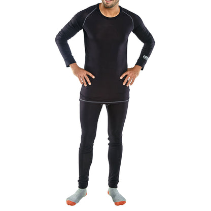 Beeswift Base Layer Long Sleeve Vest Black 2XL