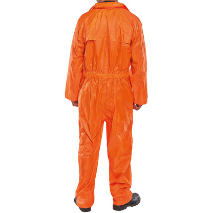 Beeswift Nylon B-Dri Coverall Orange 2XL