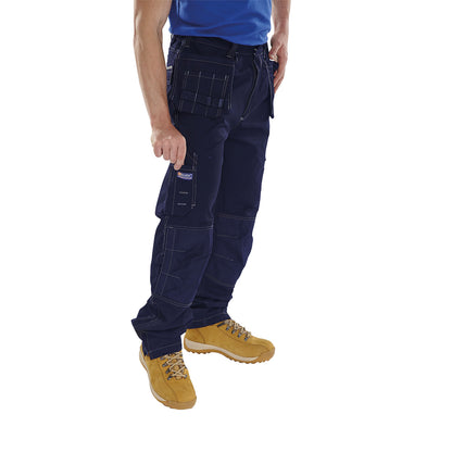 Beeswift Shawbury Multipurpose Trousers Navy Blue 32