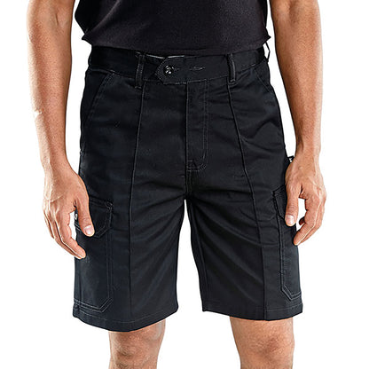 Beeswift Cargo Pocket Shorts Black 40