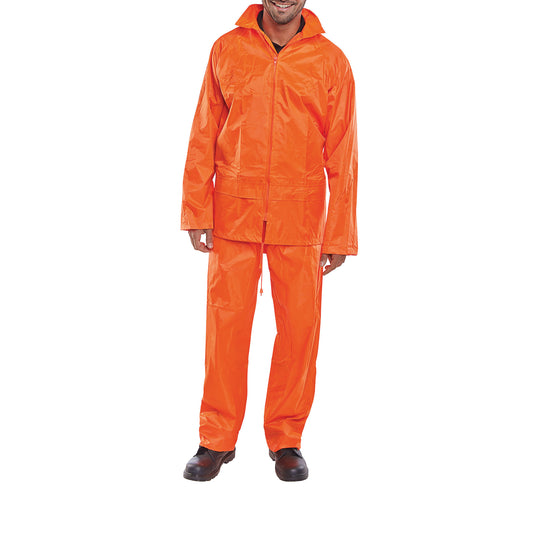Beeswift Nylon B-Dri Weatherproof Suit Jacket and Trouser Pack