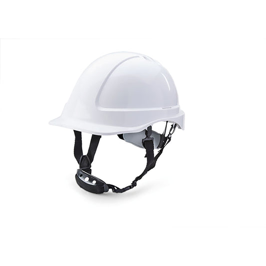 Beeswift B-Brand Reduced Peak Industrial Safety Helmet White