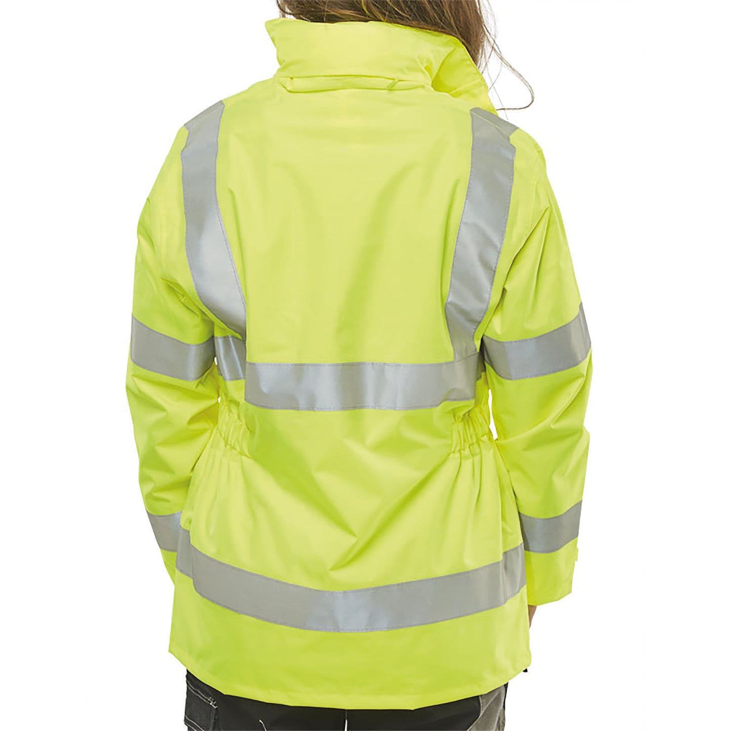 Beeswift Ladies Executive High Visibility Jacket Saturn Yellow 2XL