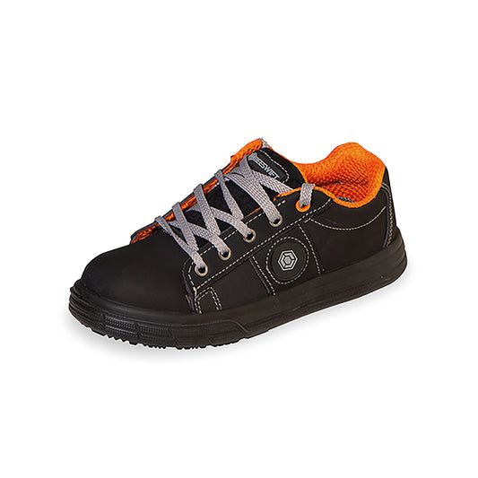Beeswift Mesh Lined Nubuck Leather S1 Sneaker Trainer 1 Pair Black 04