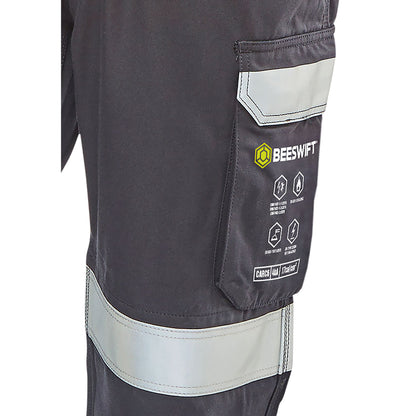 Beeswift ARC Flash Coverall Navy Blue 50
