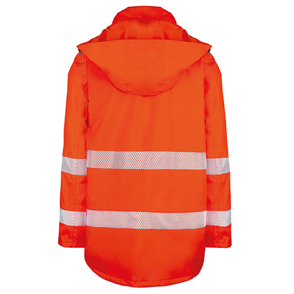Beeswift Deltic High Visibility Foul Weather Jacket Orange M