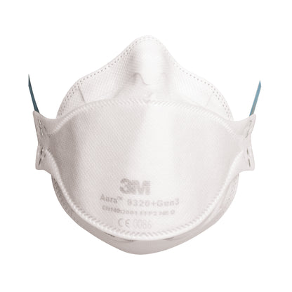 3M 9320 Aura Disposable Face Mask FFP2 3rd Generation (Pack of 20)