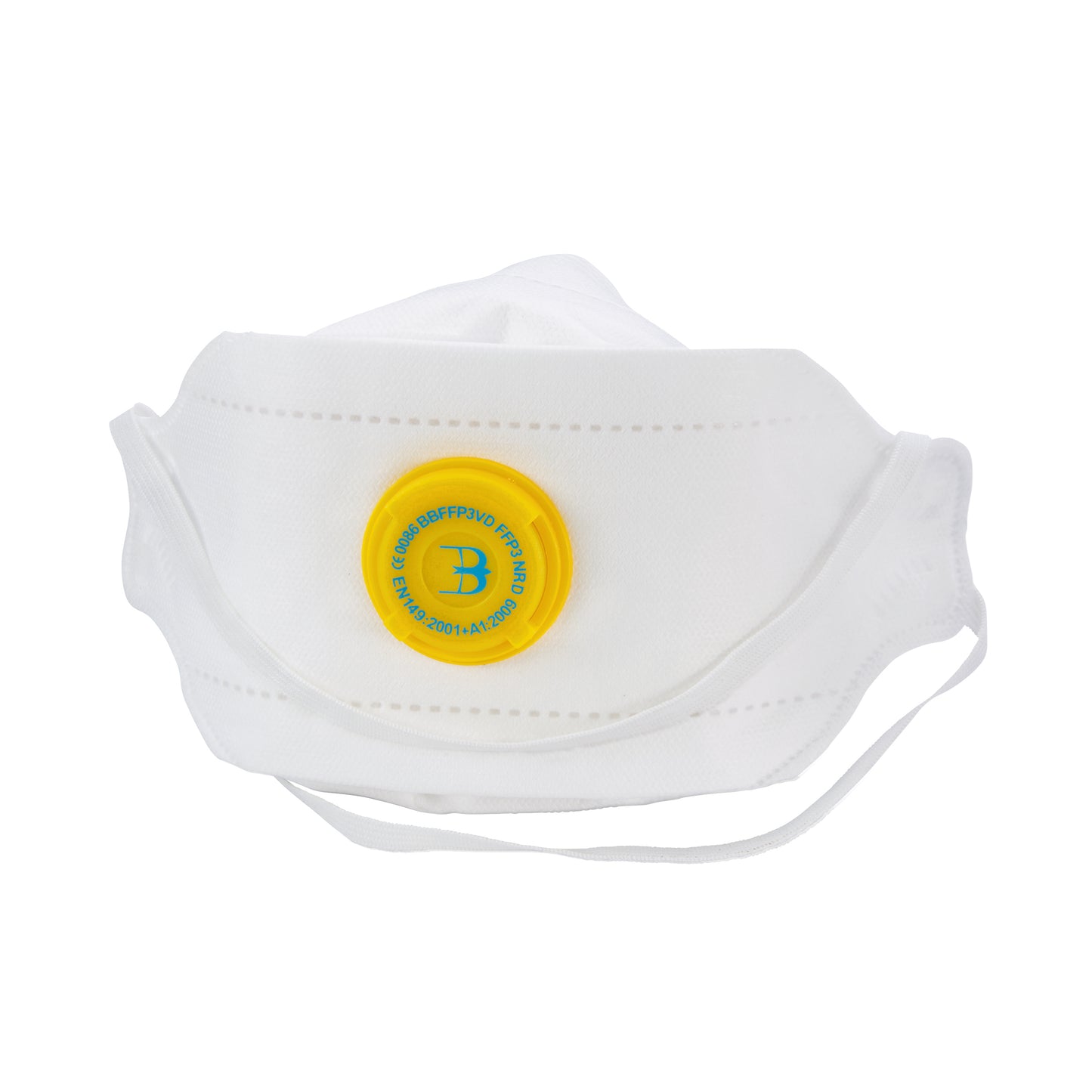 Beeswift B-Brand P3 Face Mask Fold Flat Valved (Pack of 20)