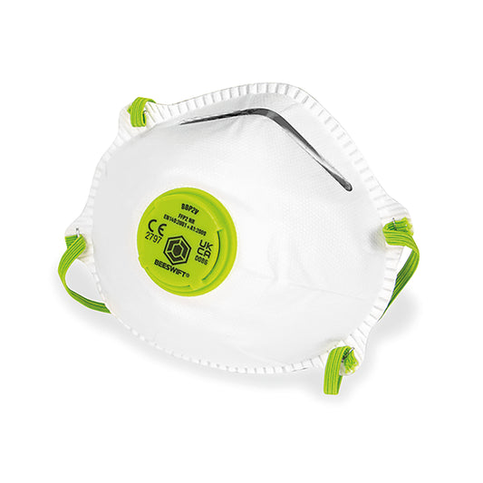 Beeswift P2 Valved Mask White (Pack of 10) White