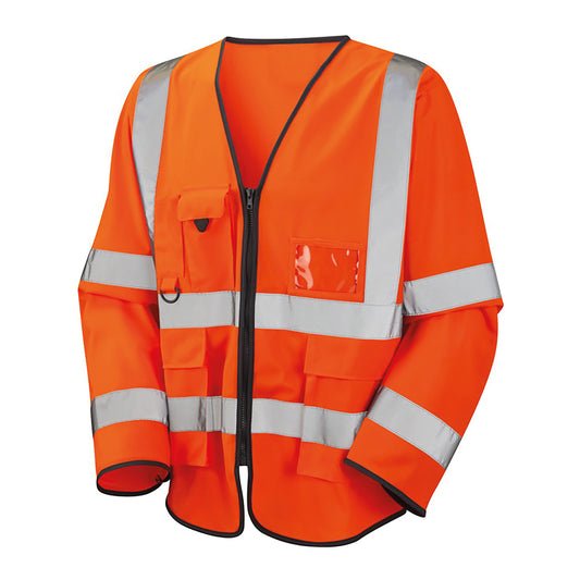 Beeswift PKJ Executive Sleeved Vest Orange 4XL