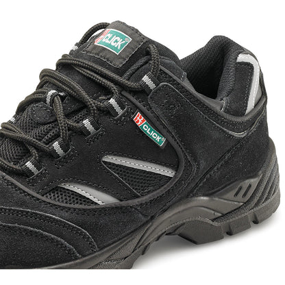 Beeswift Click Lace Up S1 Safety Trainer Boots 1 Pair Black 06.5