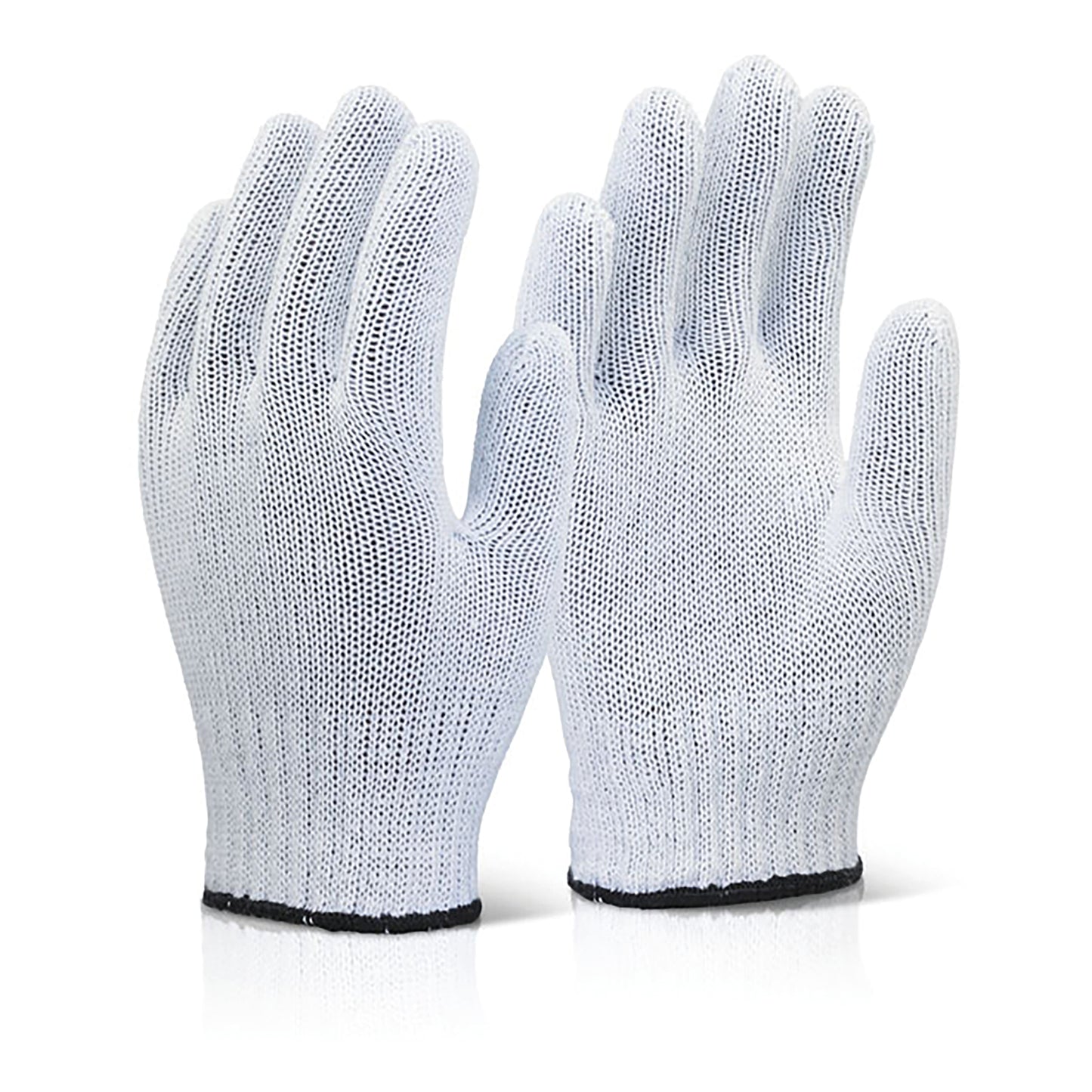 Beeswift Mixed Fibre Gloves (Pack of 240) White One Size