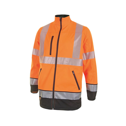 Beeswift High Visibility Two Tone Softshell Jacket