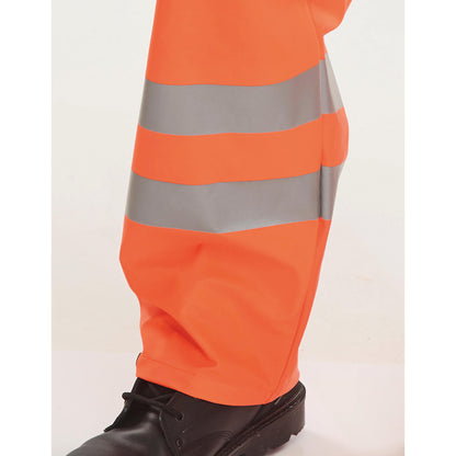 Beeswift Bseen PU Overtrousers Orange 2XL