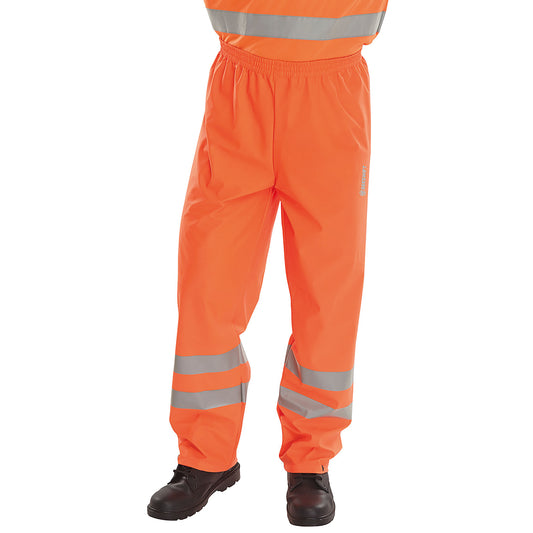 Beeswift Bseen PU Overtrousers Orange M