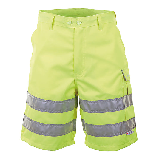 Beeswift High Visibility Shorts Saturn Yellow 30