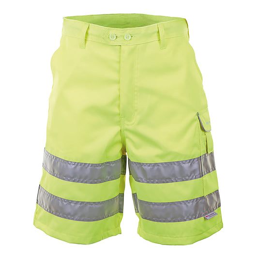 Beeswift High Visibility Shorts Saturn Yellow 40
