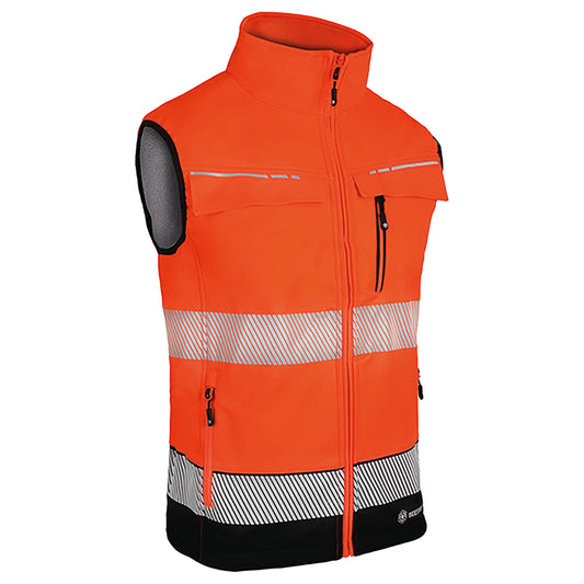 Beeswift Deltic High Visibility Gilet Two-Tone Orange/Black M