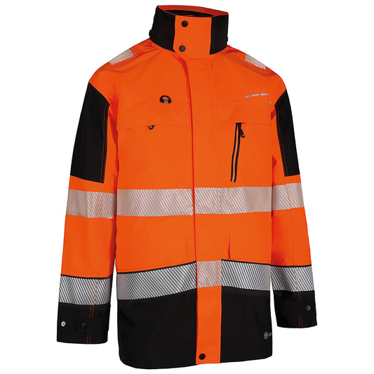 Beeswift Deltic High Visibility Two Tone Jacket Orange/Black L