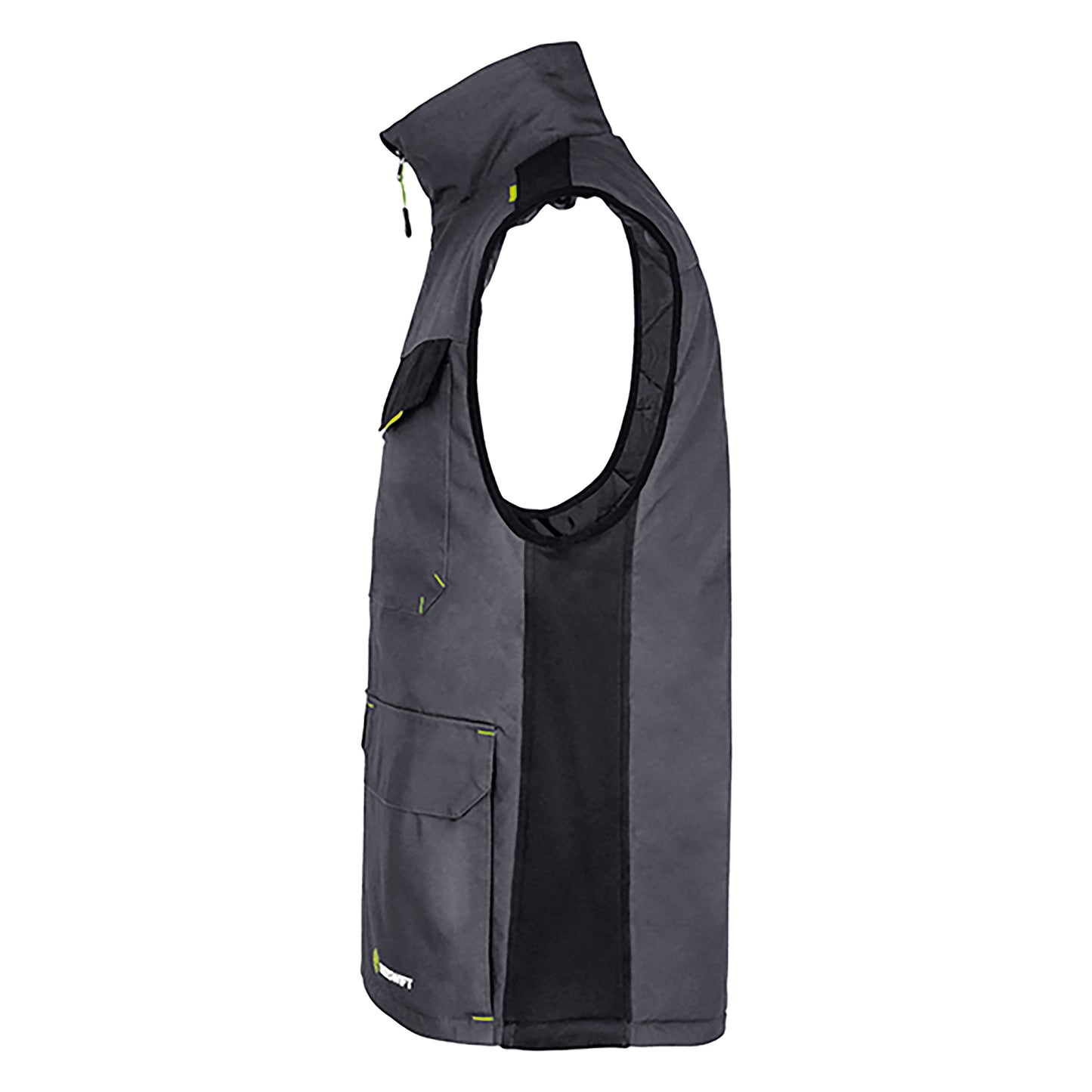 Beeswift Flexworkwear Gilet Two Tone Grey/Black XS