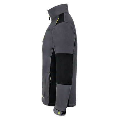 Beeswift FlexSoftshell Jacket Two-Tone Grey/Black 2XL