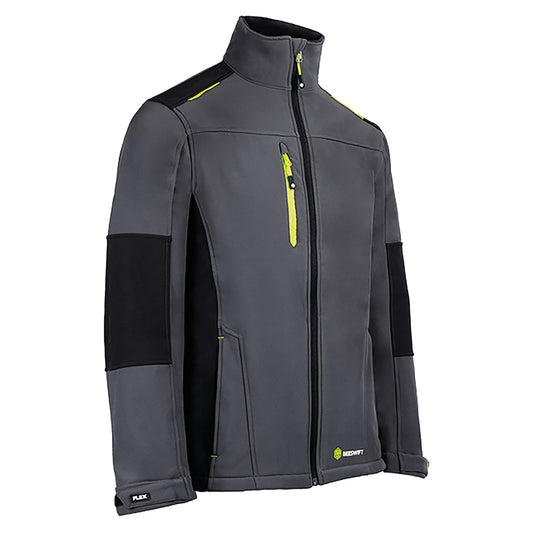 Beeswift FlexSoftshell Jacket Two-Tone Grey/Black L
