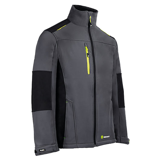 Beeswift FlexSoftshell Jacket Two-Tone Grey/Black M