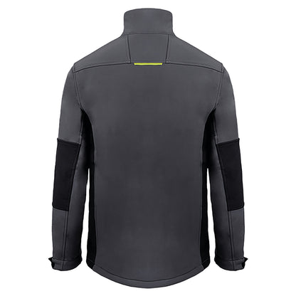 Beeswift FlexSoftshell Jacket Two-Tone Grey/Black XS