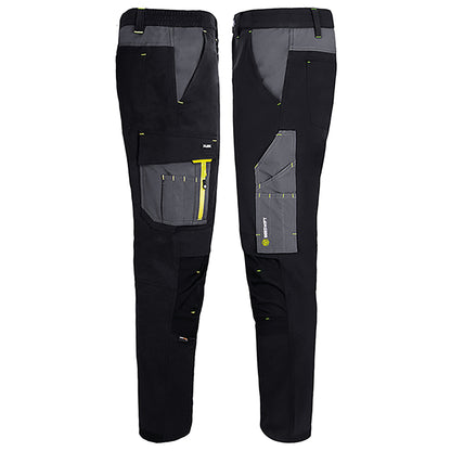 Beeswift FlexWorkwear Trousers Black/Grey 44R