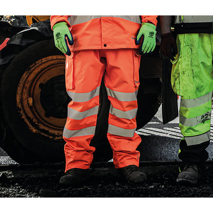 Beeswift Deltic Hi Vis Over Trousers Orange M